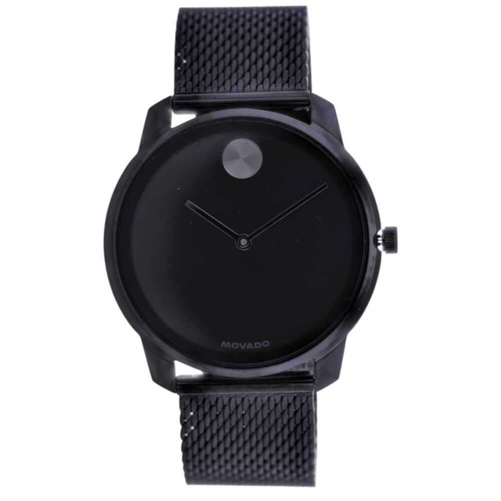 Movado Men's BOLD Black Dial Watch - 3601338